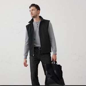 Men's Black Vest